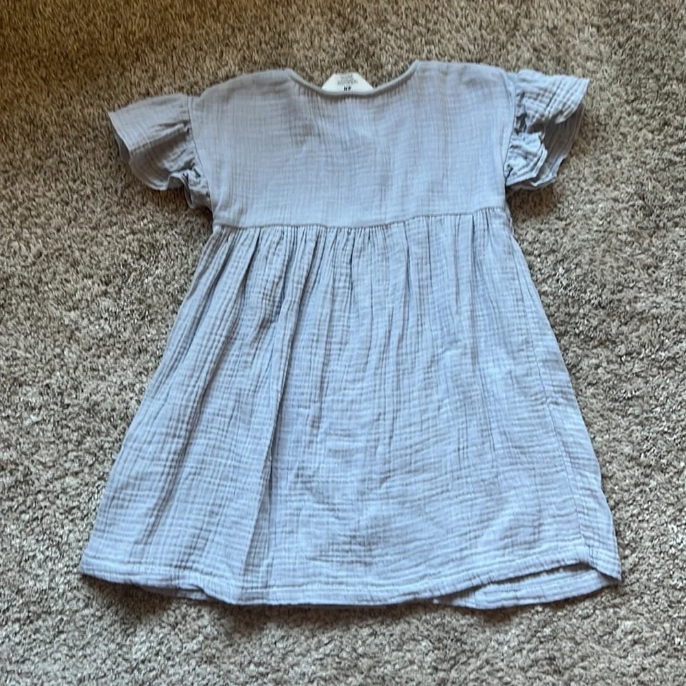 H&M Toddler Girl Light Blue Dress Size 3t